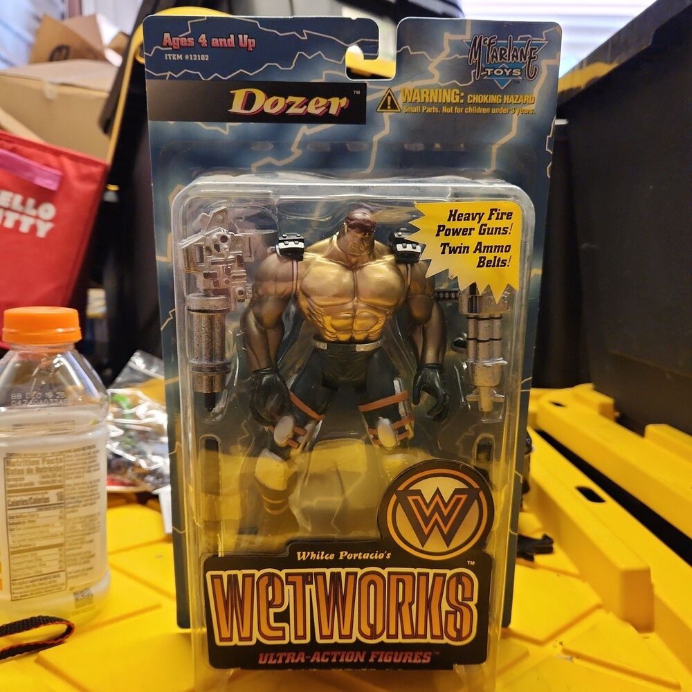 Vintage McFarlane Toys Wetworks DOZER Ultra Action Figure 1995 NEW Sealed